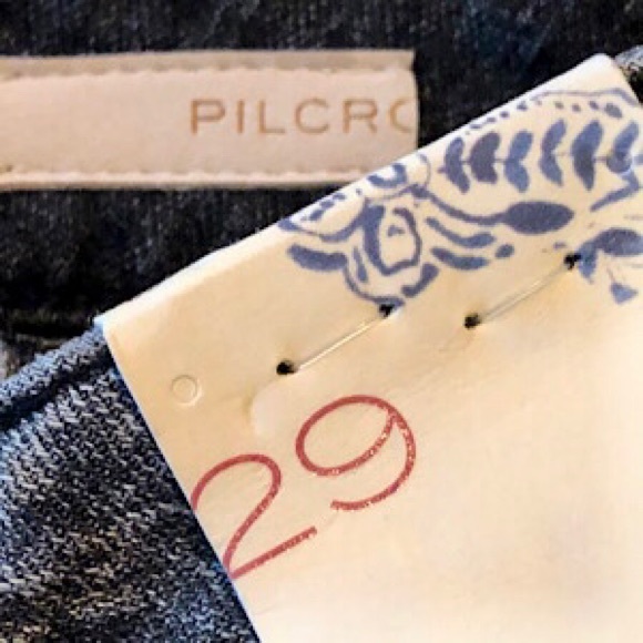 “NEW” Pilcro and the Letterpress Denim Skort - Picture 4 of 4